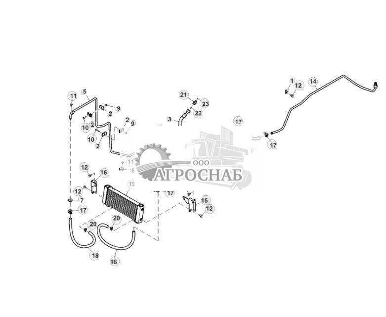 Узел охладителя масла - ST929051 168.jpg